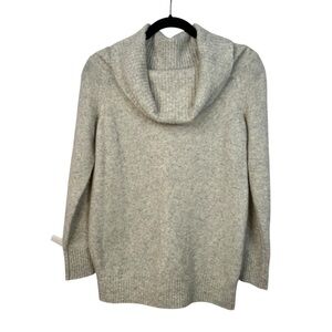 Wilfred Gray Wool Blend Cowl Neck Pullover Sweater S Soft Minimalistcore Cozy